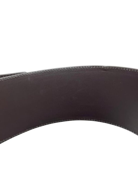 Bottega Veneta Belt Brown M Thick Waist 88 cm 85 Leather main image 8